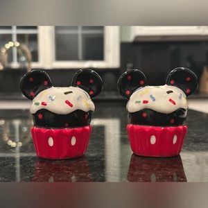 Disney Cupcake Salt n Pepper Shaker